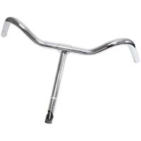 Ergotec Stuur Omafiets Post 22,2 / 600 / 22,2 mm Chroom - thumbnail