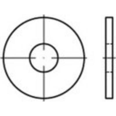 TOOLCRAFT TO-5454741 Klinkring 13 mm Messing 100 stuk(s)