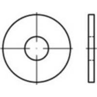 TOOLCRAFT TO-5454741 Klinkring 13 mm Messing 100 stuk(s) - thumbnail