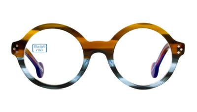Computerbril Frank and Lucie Screen Eyeglobe-Deja Blue