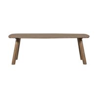 WOOOD Deens Ovale Eettafel 'Tablo' Eikenhout, 220 x 100cm, kleur Cashmere Bruin - thumbnail