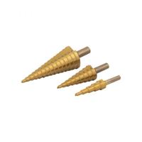 Topgear con. plaatfrezen stappenboor hss set 3x - thumbnail