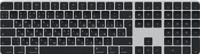 Apple Magic Keyboard toetsenbord USB + Bluetooth QWERTY Russisch Zilver, Zwart - thumbnail