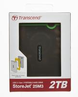 Transcend StoreJet® 25M3S Slim 2 TB Externe harde schijf (2,5 inch) USB-A 3.2 Gen 2 IJzergrijs TS2TSJ25M3S - thumbnail