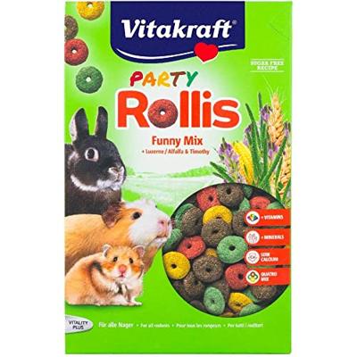 Rollis Party knaagdier en konijn 500 gram Gebr. de Boon Vitakraft - Vitakraft