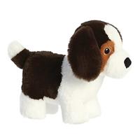Eco Nation Pluchen knuffel - beagle - 20 cm - thumbnail