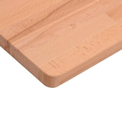 Bureaublad 110x55x2,5 cm massief beukenhout - thumbnail