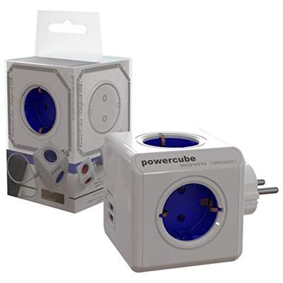 Allocacoc Powercube Original USB Blauw