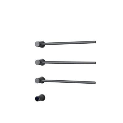 Rosani THREE Elektrische Handdoekradiator - 52x54x13cm - 30watt - gunmetal SW1381758