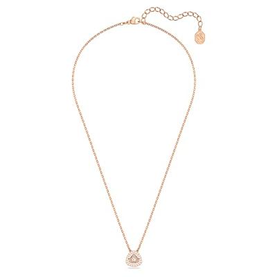 Swarovski 5640292 Ketting Millenia Trilliant rosekleurig-wit 38-45 cm - thumbnail