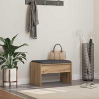 Halbank met kussen Artisan Eiken 60 x 38 x 46 cm - thumbnail