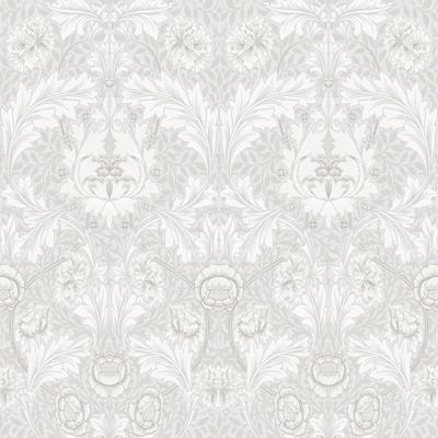 Dutch Wallcoverings Hidden Treasures 2 -Myrtle White/Grey - Wit/Grijs