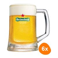 Heineken - Bierpul 500ml - 6 stuks - thumbnail
