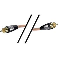 Inakustik 00308251 Cinch Audio Aansluitkabel [1x Cinch-stekker - 1x Cinch-stekker] 5.00 m Transparant Vergulde steekcontacten - thumbnail