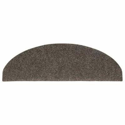VidaXL Trapmatten zelfklevend 15 stuks 65x21x4 cm antraciet halfrond groot VidaXL Trapmatten zelfklevend 15 stuks 65x21x4 cm antraciet halfrond groot