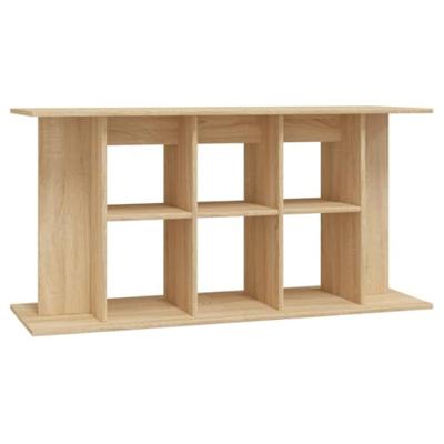 Aquariumstandaard 120x40x60 cm bewerkt hout sonoma eikenkleurig - thumbnail