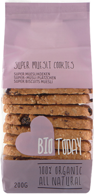 BioToday Super Mueslikoeken 200 g bij Jumbo