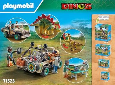 PLAYMOBIL Dinos onderzoeksstation met dinosaurussen 71523