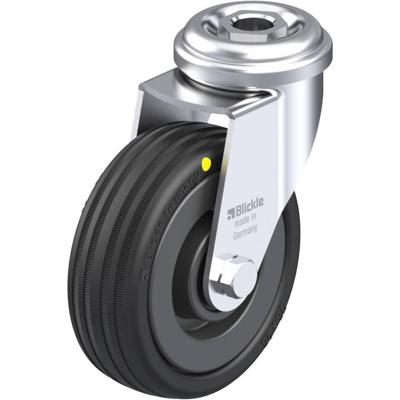 Blickle LRA-VPA 75K-EL Zwenkwiel Wieldiameter: 75 mm Draagvermogen (max.): 45 kg 1 stuk(s)