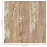 VidaXL Vloerplanken zelfklevend 55 st 5,11 m² pvc bruin - thumbnail