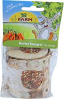 JR Farm knaagdier knaagrol hout met wortel 150 gram 05698 - thumbnail