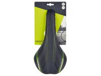 Dresco zadel racefiets microfiber zwart/grijs - thumbnail