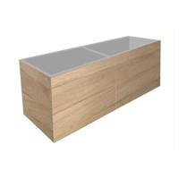 Best Design Onderkast Beauty Greeploos 140 cm Eiken - thumbnail