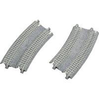 N Kato Unitrack 7078117 Dubbelspoor, Gebogen rails 22.5 ° 282 mm, 315 mm 2 stuk(s) - thumbnail