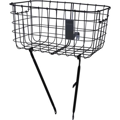 Basil robin - fietsmand - voorop - zwart