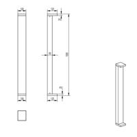 Deko Light 733072 Lerna 1000 Staande LED-tuinlamp LED LED vast ingebouwd 7.4 W Grijs - thumbnail