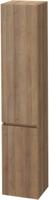 Saqu Terra hoge kast links greeploos 35x35x176cm denver eiken - thumbnail