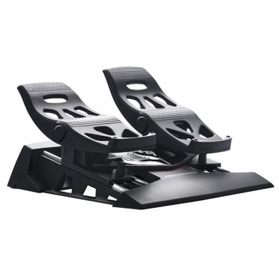 Thrustmaster TFRP T.Flight Rudder Pedals Rempedaal-plaat USB, RJ12 PC, PlayStation 4, Xbox One Zwart Thrustmaster TFRP T.Flight Rudder Pedals Rempedaal-plaat USB, RJ12 PC, PlayStation 4, Xbox One Zwart