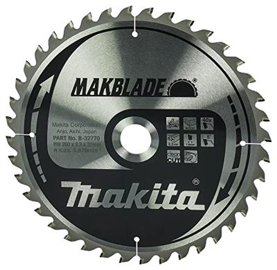 Makita Afkortzaagblad voor Hout | Makblade | Ø 260mm Asgat 30mm 40T - B-32770