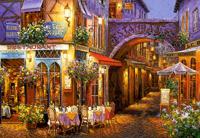 Castorland legpuzzel evening in provence, 1000st. - thumbnail