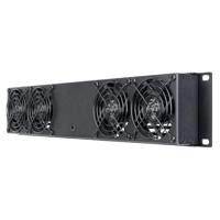 SilverStone rcp2b-480 case fans (zwart, 4 stuks, 80 x 80 x 25 mm, 2u externe fan module) - thumbnail