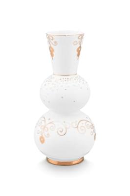 Pip Studio Royal Winter White Vaas Rond 15cm