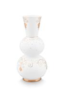 Pip Studio Royal Winter White Vaas Rond 15cm - thumbnail