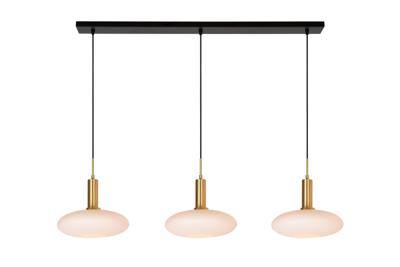 Lucide SINGALA - Hanglamp - 3xE27 - Mat Goud / Messing