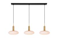 Lucide SINGALA - Hanglamp - 3xE27 - Mat Goud / Messing - thumbnail