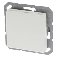 Jung AS500 Contactdoos | Inbouw | Klep | Randaarde | Polarwit - 66.003.44 - thumbnail