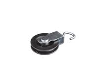 Waelbers Katrol polypropyleen40mm wiel aluminium - thumbnail