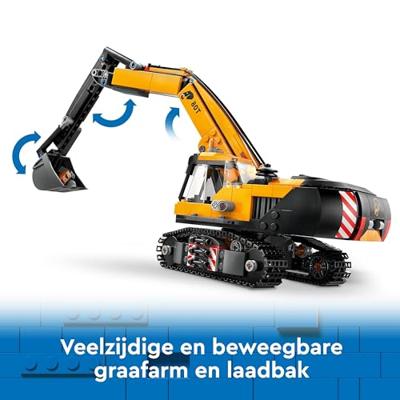 LEGO city 60420 gele graafmachine - thumbnail