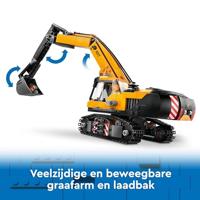 LEGO city 60420 gele graafmachine - thumbnail
