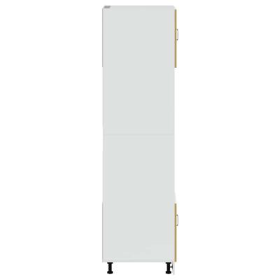 Ovenkasten 2 st Porto bewerkt hout artisanaal eikenkleurig