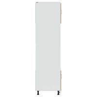 Ovenkasten 2 st Porto bewerkt hout artisanaal eikenkleurig - thumbnail