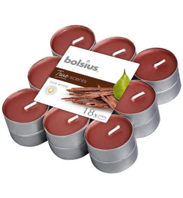 Bolsius True Scents Oud Wood Geurtheelichten Bolsius True Scents Oud Wood Geurtheelichten