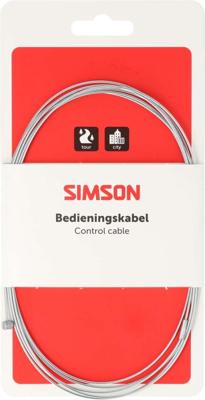 Versnellingskabel Simson Gazelle / Sturmey Archer - gegalvaniseerd Versnellingskabel Simson Gazelle / Sturmey Archer - gegalvaniseerd