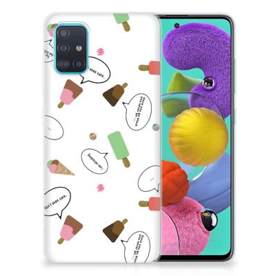Samsung Galaxy A51 | Siliconen Case | IJsjes Samsung Galaxy A51 | Siliconen Case | IJsjes