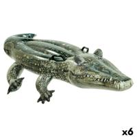 Opblaasbaar zwembadfiguur Intex Krokodil 86 x 20 x 170 cm (6 Stuks) - thumbnail
