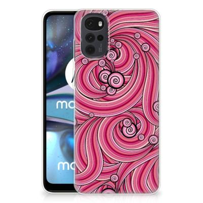 Motorola Moto G22 | Hoesje maken | Swirl Pink Motorola Moto G22 | Hoesje maken | Swirl Pink